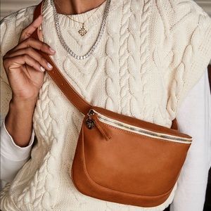 Clare V Fanny pack color tan